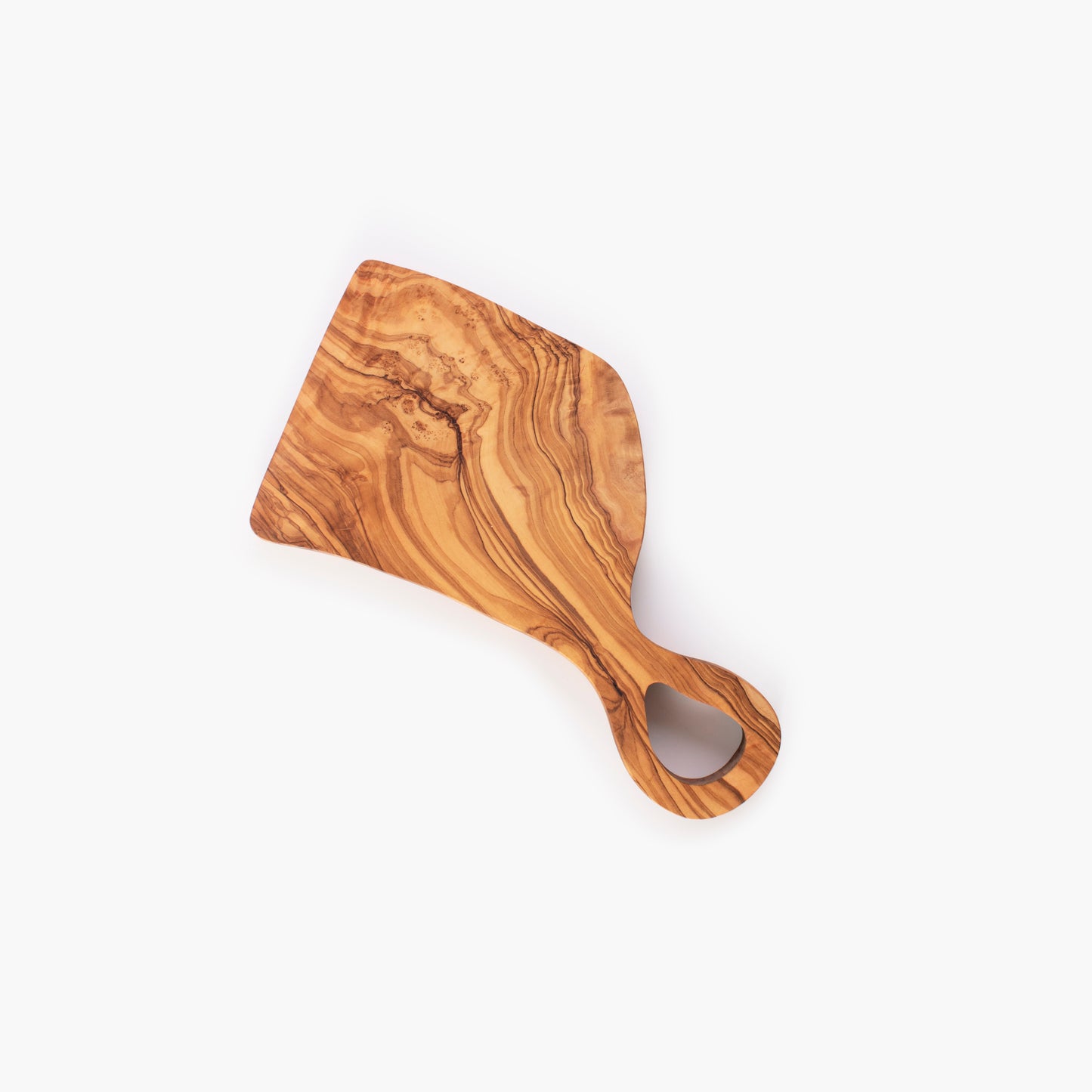 Set of Natural Olive Wood Cutting Boards – Roméo & Juliette (28 cm and 35 cm)