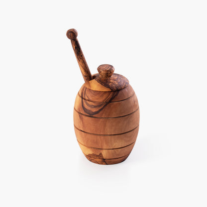 Honey pot with spoon (180ml - 6.08oz)