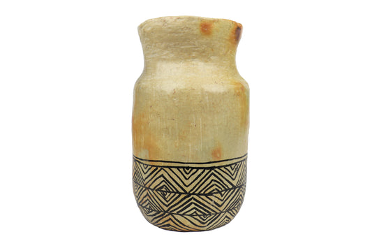 Sejnane Pottery Vase – Handmade UNESCO Craft, Natural Clay | Fossini Handcrafted