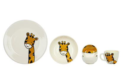 Kids Ceramic Set – 5 Pieces Elephant or Giraffe | Fossini Handcrafted