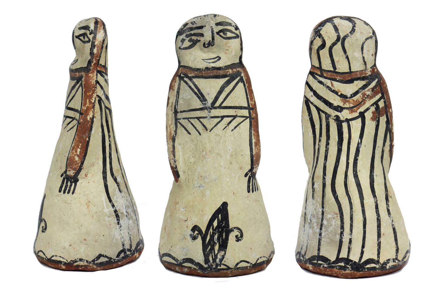 Sejnane Pottery Doll – Tunisian UNESCO Handcraft | Fossini Handcrafted