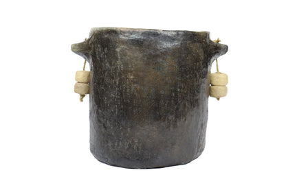 Sejnane Pottery Cachepot – 2 Colors (Black & Nude) | Fossini Handcrafted