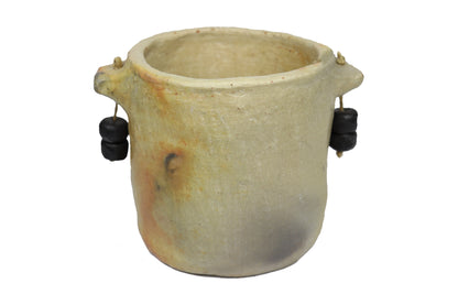 Sejnane Pottery Cachepot – 2 Colors (Black & Nude) | Fossini Handcrafted